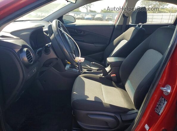 KM8K12AA0LU483801 2020 HYUNDAI KONA Red Սալոնի դիմացի տեսք
