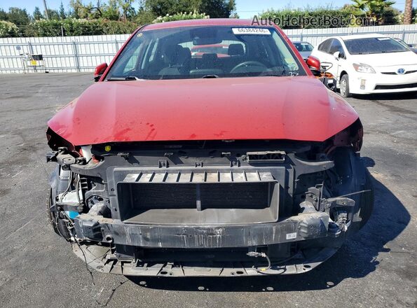 KM8K12AA0LU483801 2020 HYUNDAI KONA Red Դիմացի տեսք