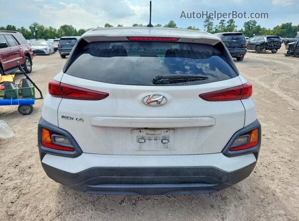 KM8K12AA1LU440858 2020 HYUNDAI KONA White Вид ззаду