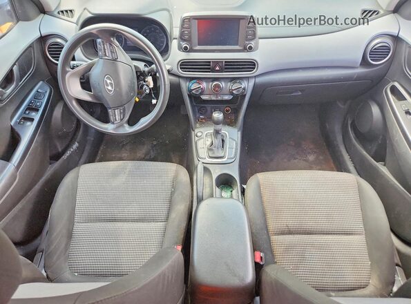 KM8K12AA1LU440858 2020 HYUNDAI KONA White Вид панелі приладів