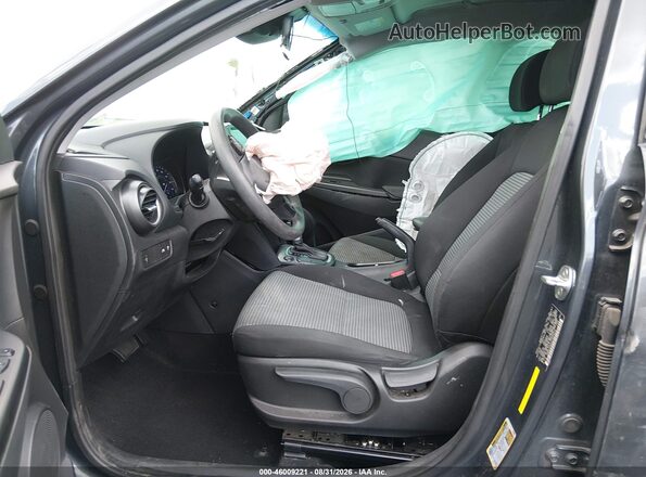 KM8K12AA1LU504574 2020 HYUNDAI KONA Gray Front interior view