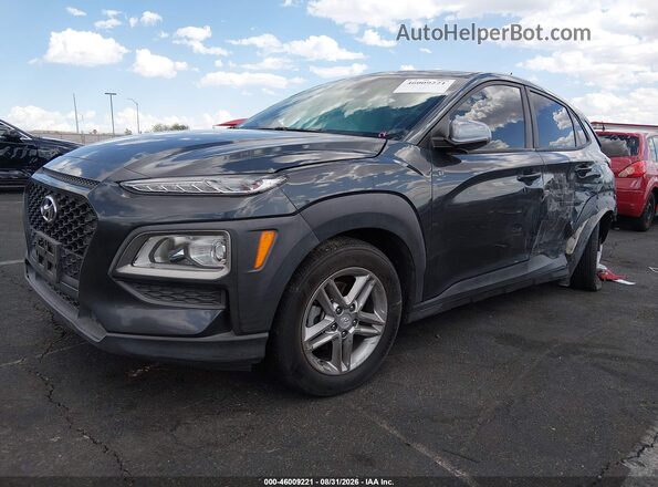 KM8K12AA1LU504574 2020 HYUNDAI KONA Gray Front left