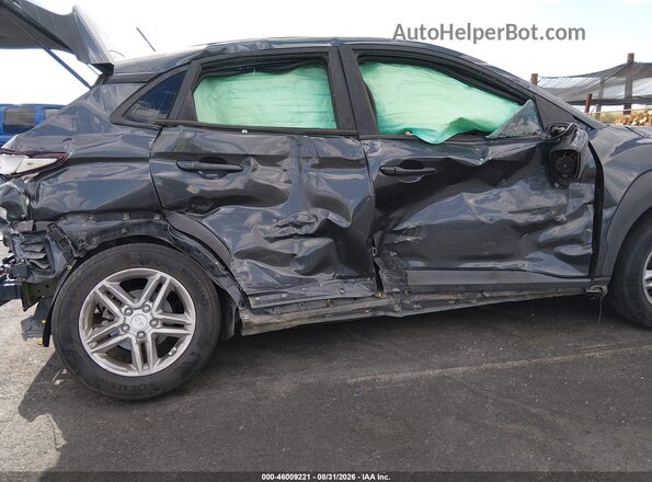 KM8K12AA1LU504574 2020 HYUNDAI KONA Gray Front view
