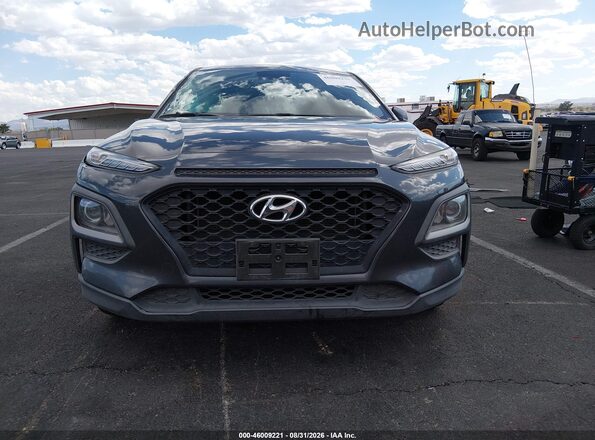 KM8K12AA1LU504574 2020 HYUNDAI KONA Gray Rear interior view