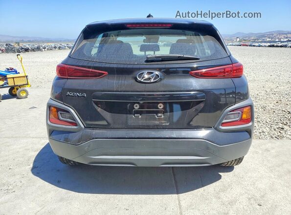 KM8K12AA6LU448082 2020 HYUNDAI KONA Black Вид ззаду