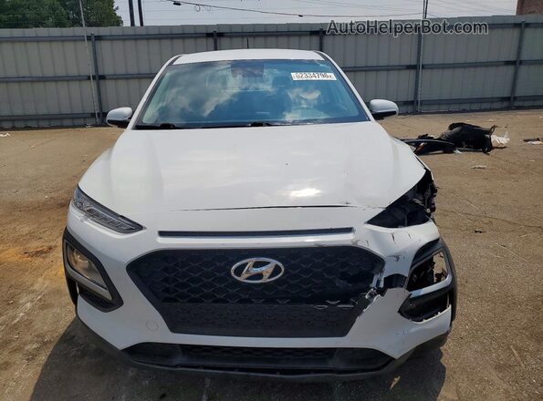 KM8K12AA7LU517927 2020 HYUNDAI KONA White Դիմացի տեսք