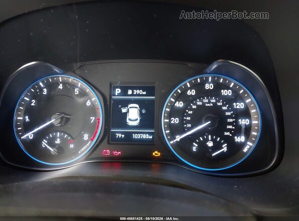 KM8K1CAA0LU408165 2020 HYUNDAI KONA Gray Вид задніх сидінь