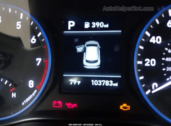 KM8K1CAA0LU408165 2020 HYUNDAI KONA Gray 