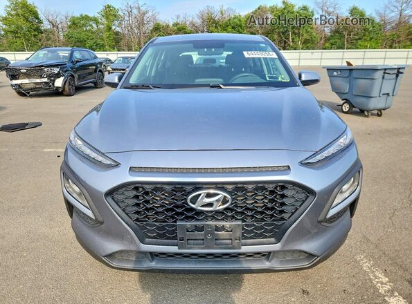 KM8K1CAA5JU077922 2018 HYUNDAI KONA Синий Вид спереди