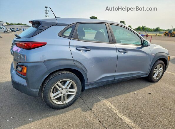 KM8K1CAA5JU077922 2018 HYUNDAI KONA Синий Задняя правая четверть