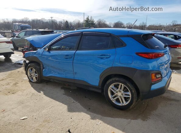 KM8K1CAA5MU604846 2021 HYUNDAI KONA Blue Rear left
