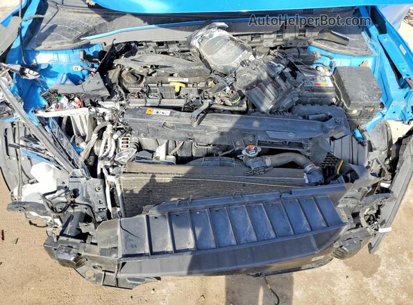 KM8K1CAA5MU604846 2021 HYUNDAI KONA Blue Rear interior view