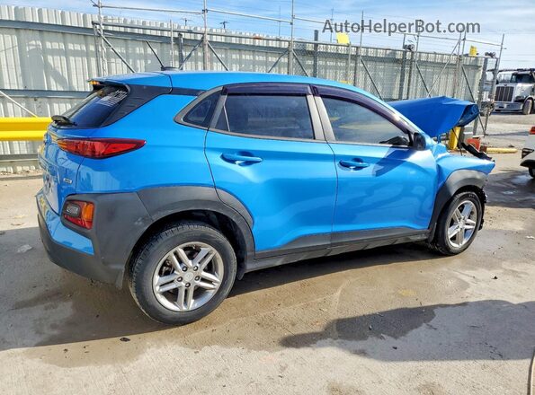 KM8K1CAA5MU604846 2021 HYUNDAI KONA Blue Rear right