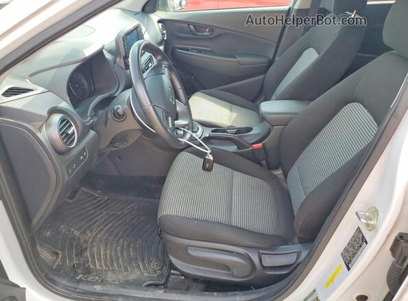 KM8K22AA1LU449718 2020 HYUNDAI KONA White Սալոնի դիմացի տեսք