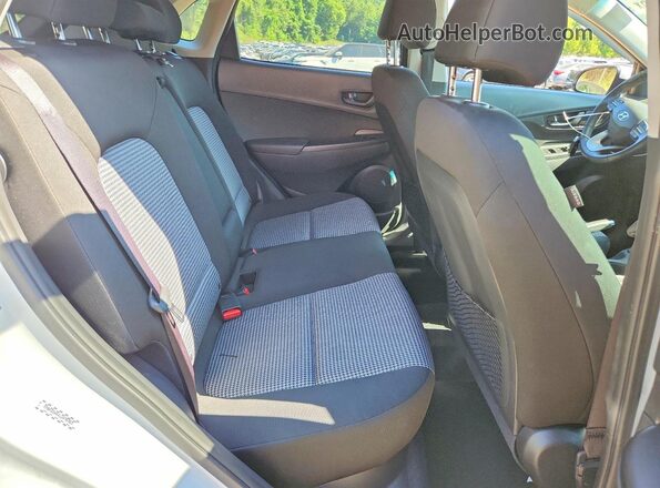 KM8K22AA4LU476363 2020 HYUNDAI KONA Белый Вид задних сидений