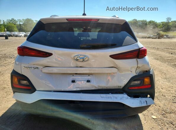 KM8K22AA4LU476363 2020 HYUNDAI KONA Белый Вид сзади