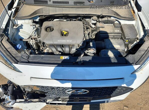 KM8K22AA4LU476363 2020 HYUNDAI KONA Белый Вид задней части салона