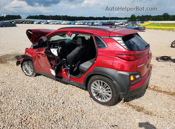 KM8K22AA7LU400958 2020 HYUNDAI KONA Burgundy Trasero izquierdo