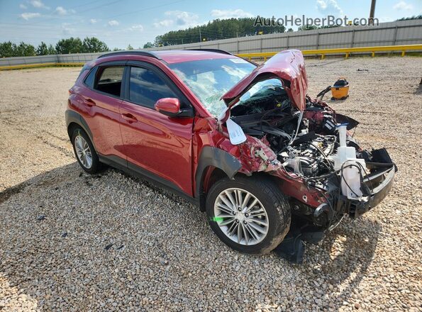 KM8K22AA7LU400958 2020 HYUNDAI KONA Burgundy Delantero derecho