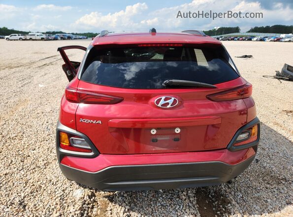 KM8K22AA7LU400958 2020 HYUNDAI KONA Burgundy Vista trasera