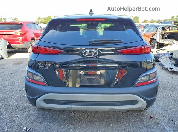 KM8K22AB3NU768923 2022 HYUNDAI KONA Black Rear view