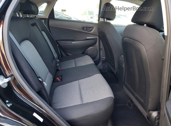 KM8K22AB3NU768923 2022 HYUNDAI KONA Black Rear interior view