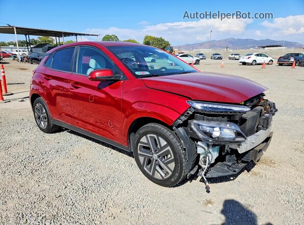 KM8K23AG4PU184177 2023 HYUNDAI KONA Красный Передняя правая четверть