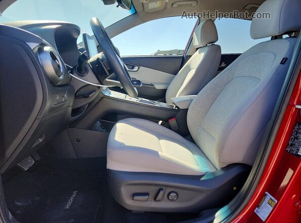 KM8K23AG4PU184177 2023 HYUNDAI KONA Красный Вид салона спереди