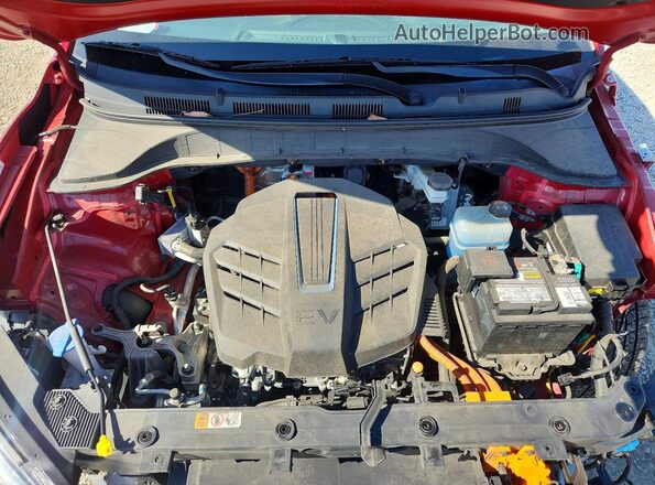 KM8K23AG4PU184177 2023 HYUNDAI KONA Красный Вид подкапотного пространства