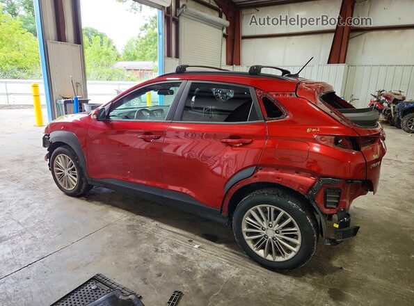 KM8K2CAA1MU618062 2021 HYUNDAI KONA Красный Задняя левая четверть