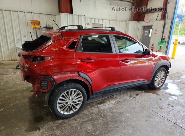 KM8K2CAA1MU618062 2021 HYUNDAI KONA Красный Задняя правая четверть