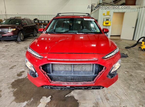 KM8K2CAA1MU618062 2021 HYUNDAI KONA Красный Вид спереди