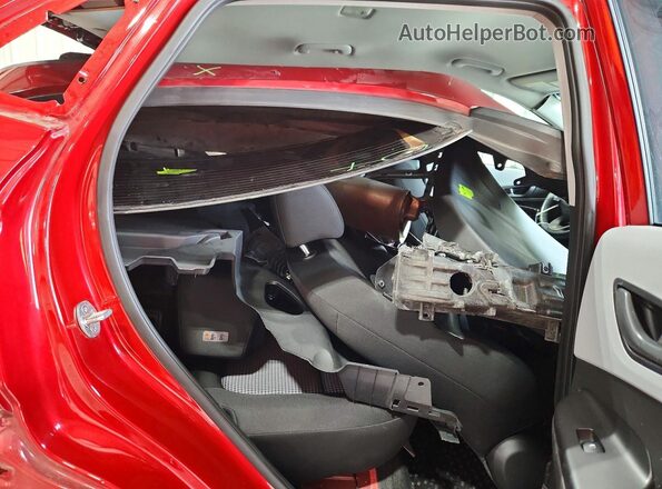 KM8K2CAA1MU618062 2021 HYUNDAI KONA Красный Вид задних сидений