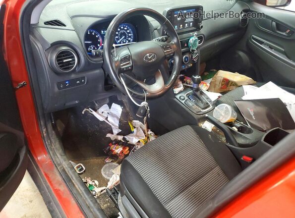 KM8K2CAA5LU454751 2020 HYUNDAI KONA Orange Вид панелі приладів