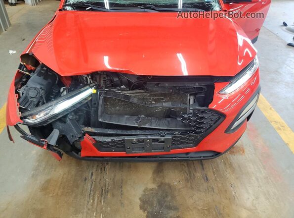 KM8K2CAA5LU454751 2020 HYUNDAI KONA Orange Вид задньої частини салону