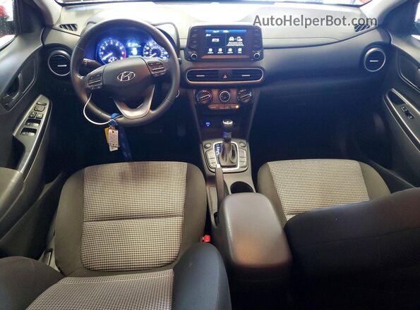 KM8K2CAA5LU524443 2020 HYUNDAI KONA Оранжевый Вид панели приборов