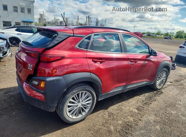 KM8K2CAA6LU534821 2020 HYUNDAI KONA Burgundy Tył prawy