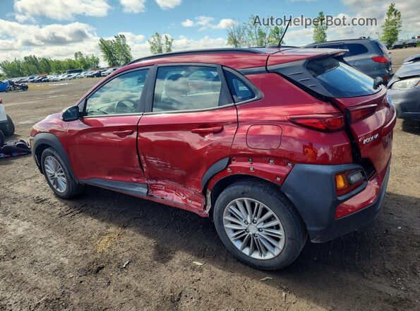 KM8K2CAA6LU534821 2020 HYUNDAI KONA Burgundy Tył lewy