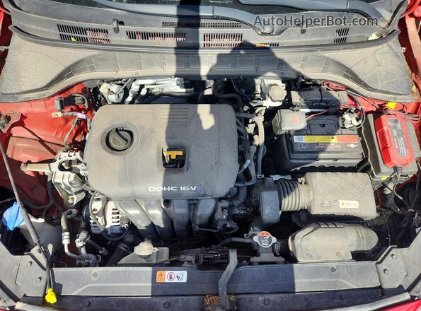 KM8K2CAA6LU534821 2020 HYUNDAI KONA Burgundy Widok wnętrza z tyłu
