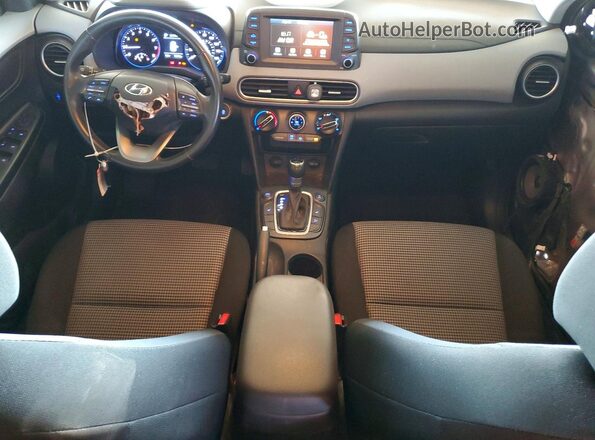 KM8K2CAA6LU535290 2020 HYUNDAI KONA Gray Առջևի վահանակի տեսք