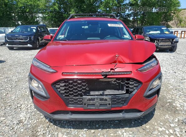 KM8K2CAA7LU462818 2020 HYUNDAI KONA Red Դիմացի տեսք