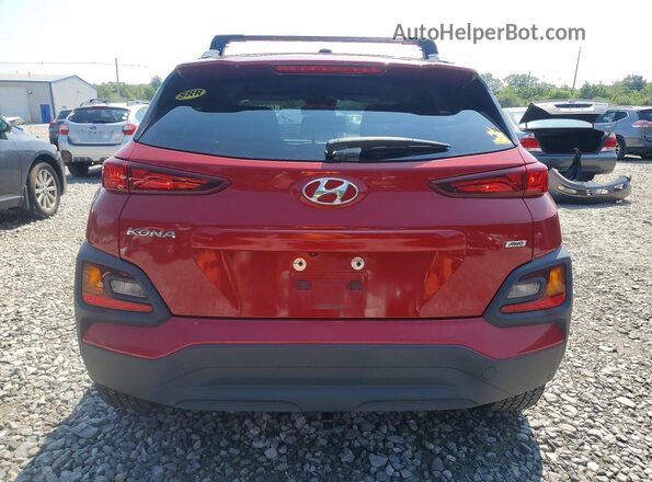 KM8K2CAA7LU462818 2020 HYUNDAI KONA Red Հետևի տեսք