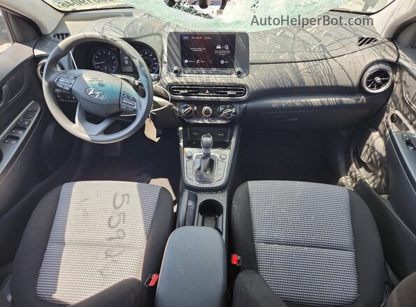 KM8K2CAB7PU042247 2023 HYUNDAI KONA Black Dashboard view