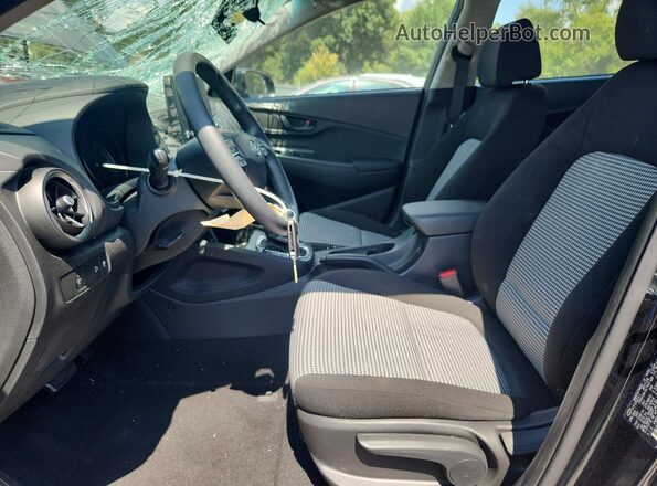 KM8K2CAB7PU042247 2023 HYUNDAI KONA Black Front interior view