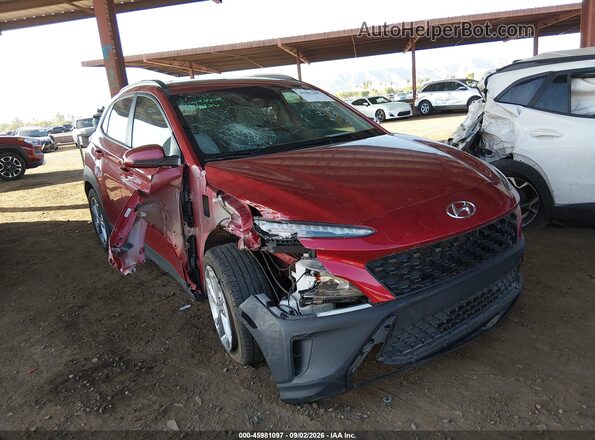 KM8K32AB4PU061958 2023 HYUNDAI KONA Red Widok z przodu