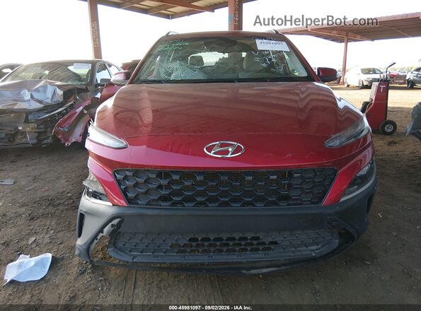 KM8K32AB4PU061958 2023 HYUNDAI KONA Red Widok deski rozdzielczej