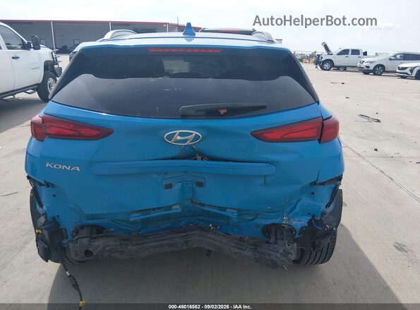 KM8K32AB7NU857147 2022 HYUNDAI KONA Blue 