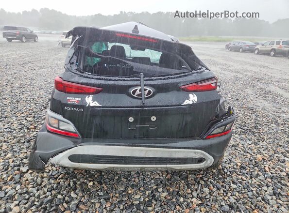 KM8K32AB7NU913751 2022 HYUNDAI KONA Black Հետևի տեսք