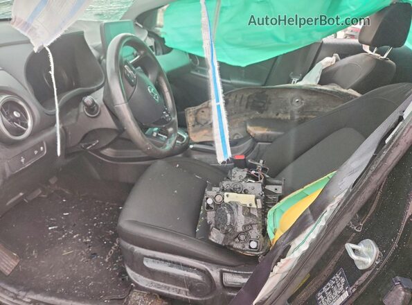 KM8K32AB7NU913751 2022 HYUNDAI KONA Black Սալոնի դիմացի տեսք