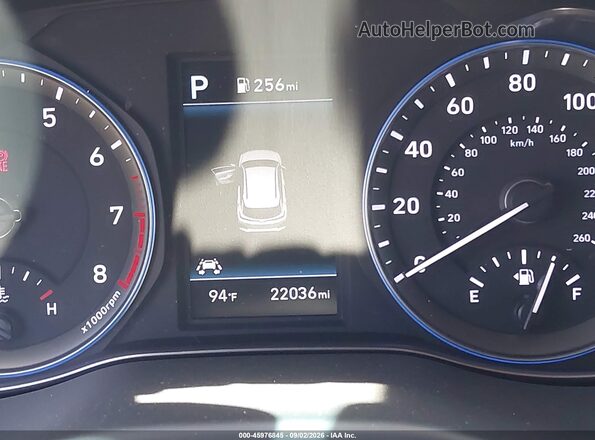 KM8K33A59LU416603 2020 HYUNDAI KONA Gray 